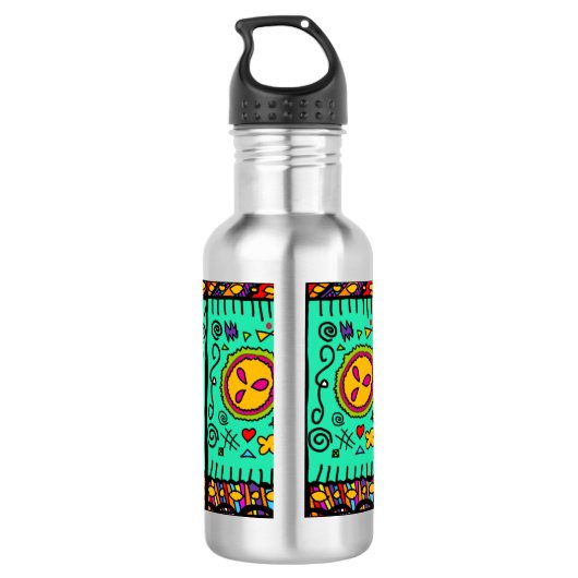 Wasserflasche (Rückseite)