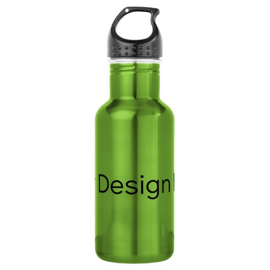 Wasserflasche 18 oz Apfel (Vorderseite)