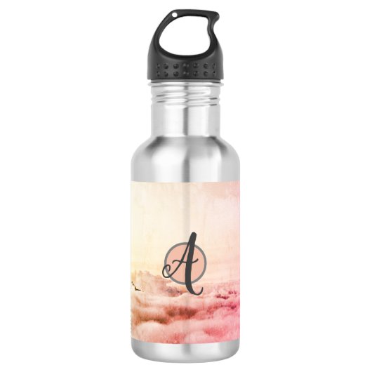 Wasserflasche (18 oz), Stahlverkleidungen (Vorderseite)