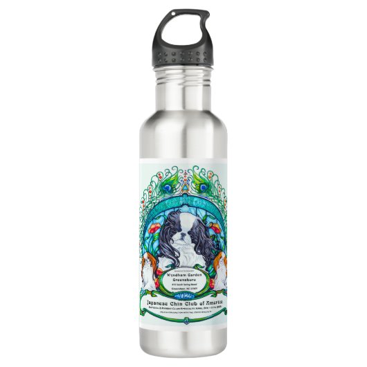 Wasserflasche - 24 oz. edelstahlflasche (Vorderseite)