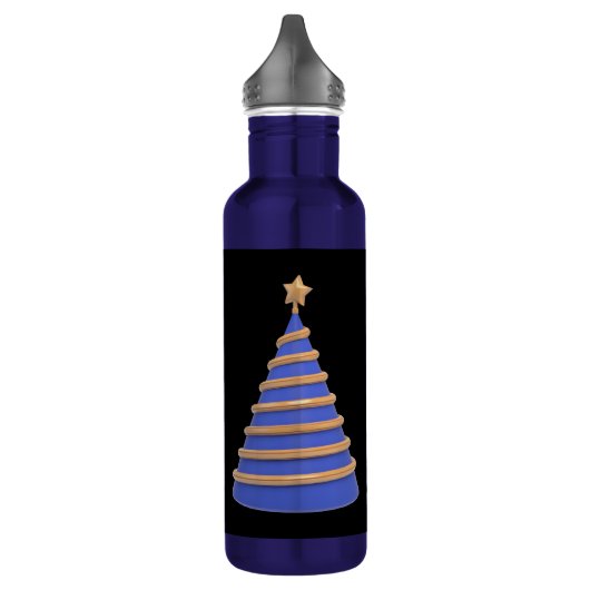 Wasserflasche (24 oz) - Flasche aus rostfreiem Sta Edelstahlflasche (Links)