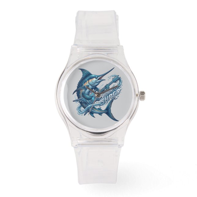 Wasserflasche Armbanduhr (Vorderseite)