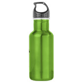 Wasserflasche aus Edelstahl "FTP 24/7" (Rückseite)