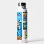 Wasserflasche - Axolotls Unter der S - Buellton.Ar Trinkflasche (Links)