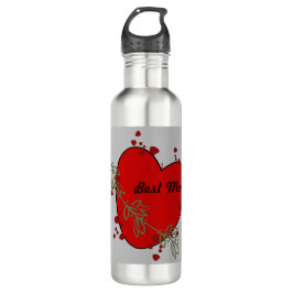 Wasserflasche "Beste Mama" Edelstahlflasche