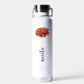 Wasserflasche / Blumenflasche Geburt Trommel Trinkflasche (Rückseite)