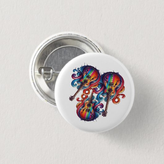 Wasserflasche Button (Vorne & Hinten)