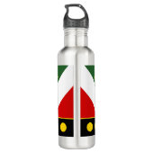 Wasserflasche - Claus Botschafter Edelstahlflasche (Rückseite)