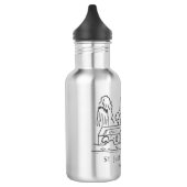 Wasserflasche der Kirche St Just in Roseland (Links)