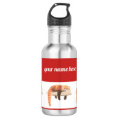 Wasserflasche des roten Pandas, heraus kühlend (Vorderseite)