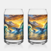 Wasserflasche Dosenglas (Rückseite)