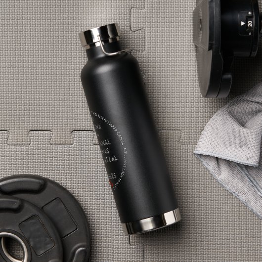 Wasserflasche dunkel trinkflasche (Fitnessstudio)