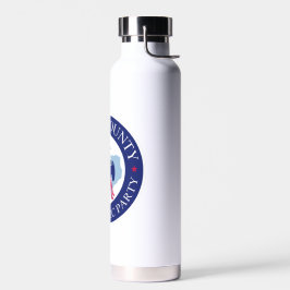 Wasserflasche - ECDP-Logo Trinkflasche