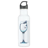 Wasserflasche, Edelstahl, 710 ml Edelstahlflasche (Vorderseite)