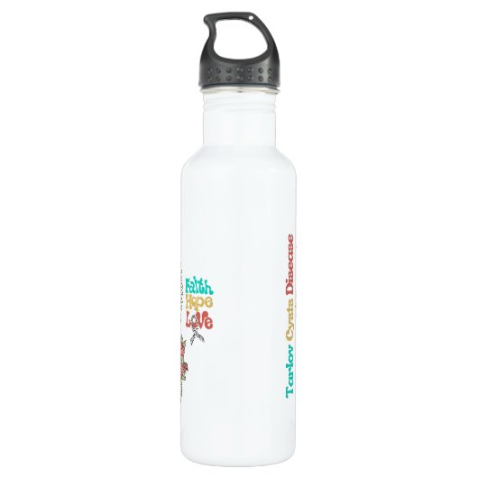 Wasserflasche Edelstahlflasche (Rückseite)