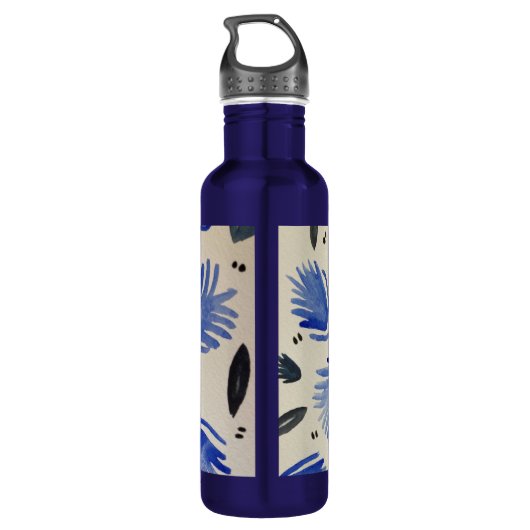 Wasserflasche Edelstahlflasche (Rückseite)