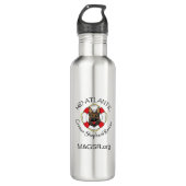 Wasserflasche Edelstahlflasche (Vorderseite)