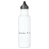 Wasserflasche Edelstahlflasche (Links)