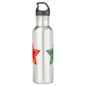 Wasserflasche Edelstahlflasche (Rückseite)
