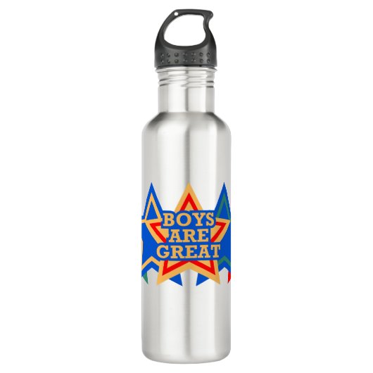 Wasserflasche Edelstahlflasche (Vorderseite)