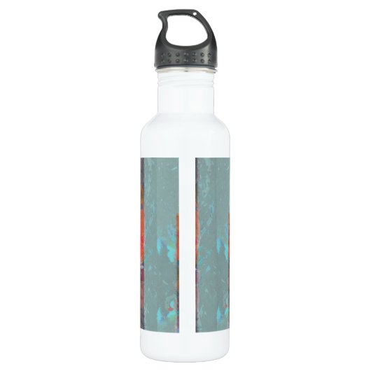 Wasserflasche Edelstahlflasche (Rückseite)