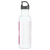 Wasserflasche Edelstahlflasche (Rückseite)
