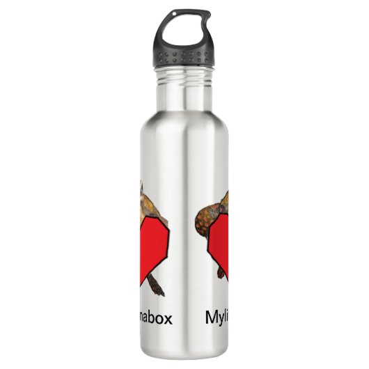 Wasserflasche Edelstahlflasche (Vorderseite)