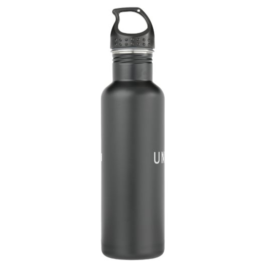 Wasserflasche Edelstahlflasche (Rückseite)