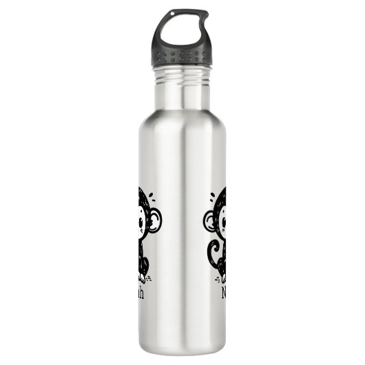 Wasserflasche Edelstahlflasche (Vorderseite)