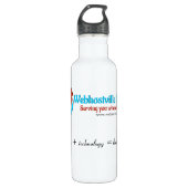 Wasserflasche Edelstahlflasche (Vorderseite)