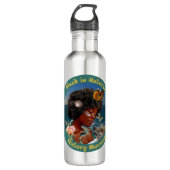 Wasserflasche Edelstahlflasche (Vorderseite)