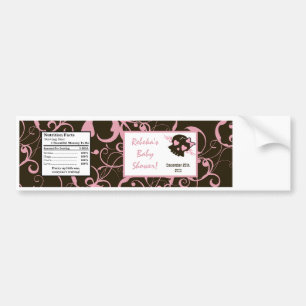 Wasserflasche-Etikett Girl Pink Punk Rock Skull Autoaufkleber