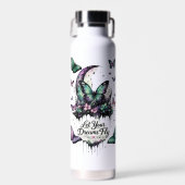 Wasserflasche | Fairycore Blumenisolierte Flasche (Vorne)