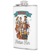Wasserflasche Flachmann (Links)