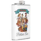 Wasserflasche Flachmann (Rechts)