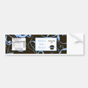 Wasserflasche Flaschenetikett Flasche Blue Punk Ro Autoaufkleber
