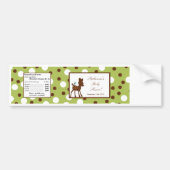 Wasserflasche Forest Friends Bird Dee Autoaufkleber (Vorne)