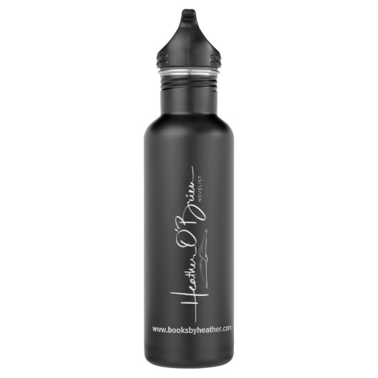 Wasserflasche für Autor-Logo Edelstahlflasche (Rechts)