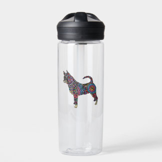 Wasserflasche für Chihuahua-Liebhaber Trinkflasche