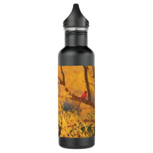 Wasserflasche für den Herbst Edelstahlflasche