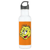 Wasserflasche für Tennis individuell einstellbar Edelstahlflasche (Vorderseite)