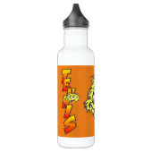 Wasserflasche für Tennis individuell einstellbar Edelstahlflasche (Links)