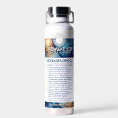 Wasserflasche - Gesprächsbeginn Trinkflasche (Rückseite)