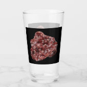 Wasserflasche Glas (Rückseite)