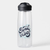 Wasserflasche Good Vibes Trinkflasche (Vorne)