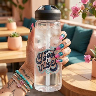 Wasserflasche Good Vibes Trinkflasche