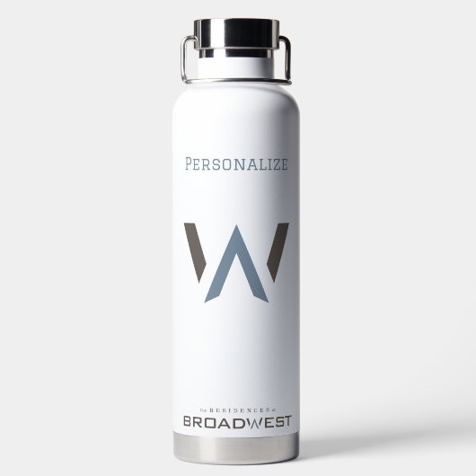 Wasserflasche - Großes Logo Trinkflasche (Rückseite)