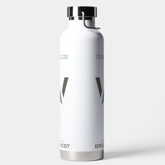 Wasserflasche - Großes Logo Trinkflasche (links)