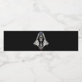 Wasserflasche - Halloween & Goth Wasserflaschenetikett (Einzelnes Label)