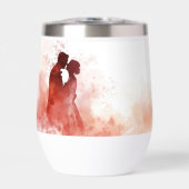 Wasserflasche - Hochzeitstag (Vorderseite)